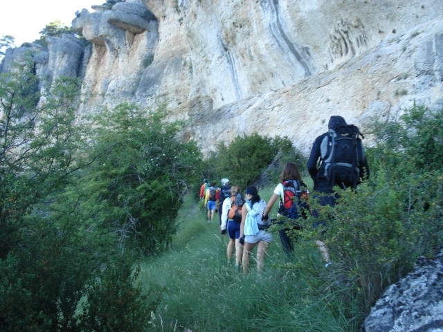 A pie de la roca de Cuenca
